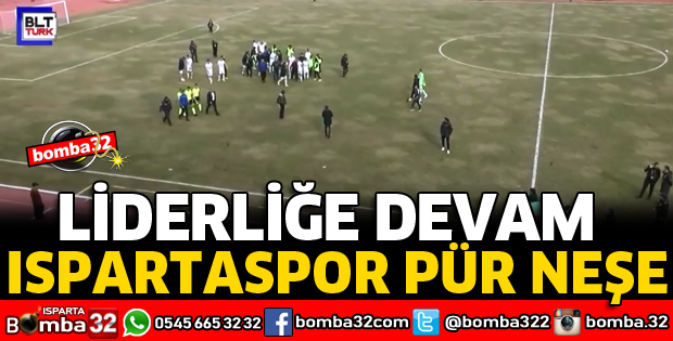 ISPARTASPOR SARAYKÖY MAÇINDAN GALİP AYRILDI