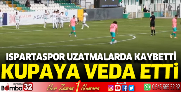 Ispartaspor Ziraat Türkiye Kupasına veda etti