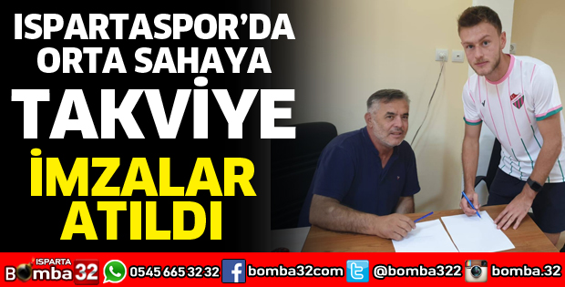 ISPARTASPOR’DAN ORTA SAHAYA TAKVİYE
