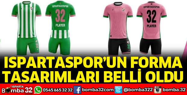 ISPARTASPOR’UN FORMA TASARIMLARI BELLİ OLDU