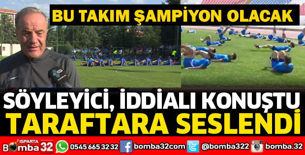 ISPARTASPOR’UN HEDEFİ BELLİDİR