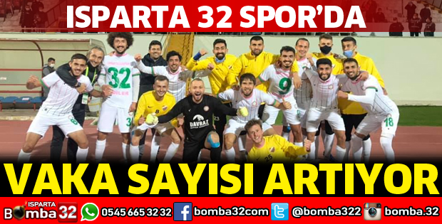 ISPARTASPOR'DA VAKA SAYISI ARTIYOR