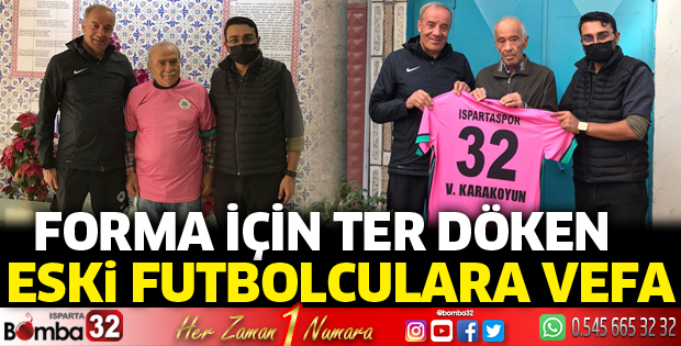 Ispartaspor'dan ahde vefa
