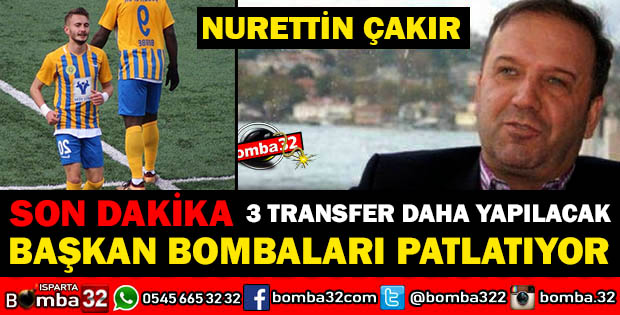 ISPARTASPORDAN BOMBA TRANSFER