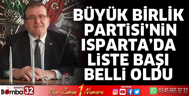 Ispartaspor'un Eski Başkanı Milletvekili Adayı Oldu