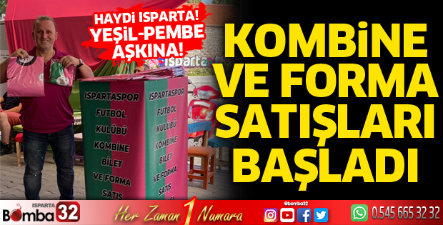 Ispartaspor'un kombine ve bilet satışları başladı
