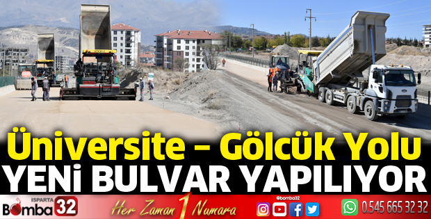 Isparta'ya 3 kilometrelik yeni bulvar