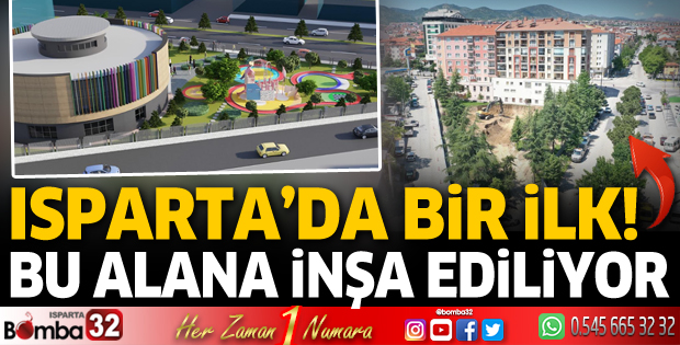 Isparta'ya Bebek ve Çocuk Kütüphanesi inşa ediliyor