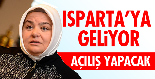 ISPARTA'YA GELİYOR