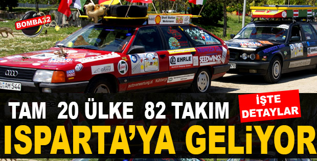 ISPARTA'YA GELİYORLAR 