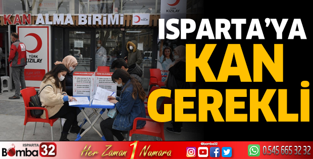 Isparta'ya kan gerekli 