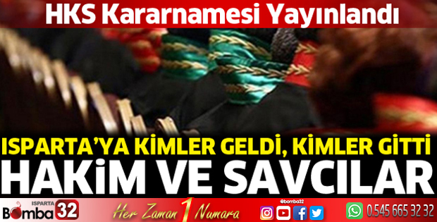 Isparta'ya kimler geldi, kimler gitti