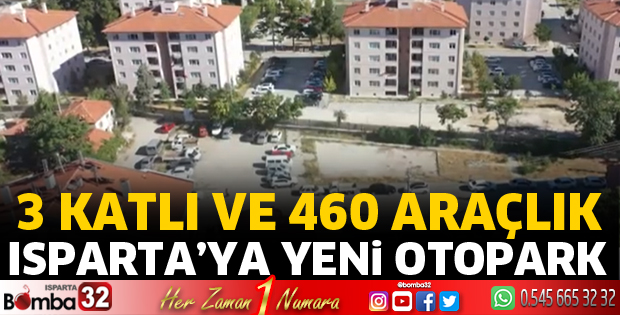 Isparta'ya yeni otopark