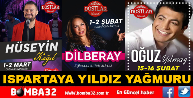 ISPARTA'YA YILDIZ YAĞMURU