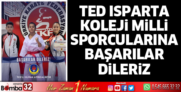 Isparta'yı karetede temsil edecekler 