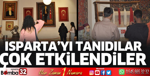 Isparta'yı tanıdılar