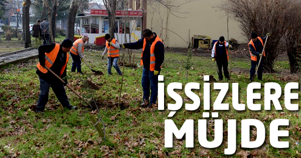 İşsizlere müjde