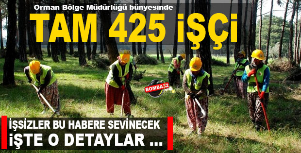 İŞSİZLERE MÜJDE VAR !