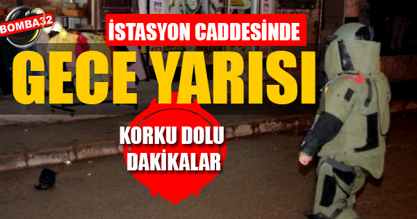 İstasyon Caddesinde Hareketli Dakikalar!