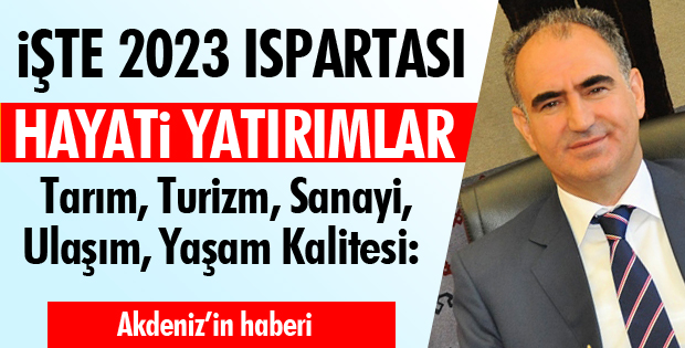 İŞTE 2023 ISPARTASI