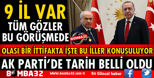 İŞTE AK PARTİ'DE ADAYLARIN AÇIKLANACAĞI TARİH