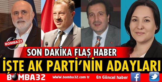 İŞTE AK PARTİ'NİN ISPARTA MİLLETVEKİLİ ADAY LİSTESİ