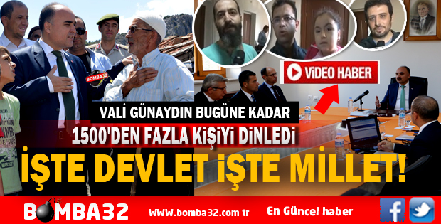 İŞTE DEVLET İŞTE MİLLET !