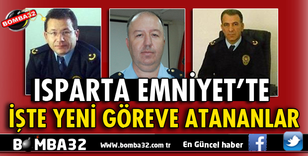 İŞTE EMNİYET'TE YENİ MÜDÜR YARDIMCILARI