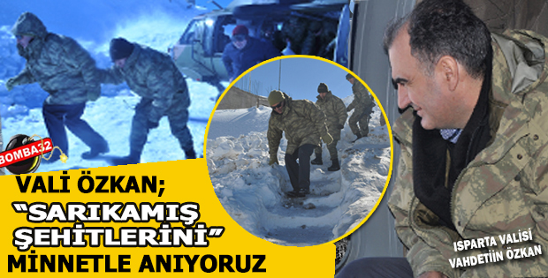 Vali Özkan Sarıkamış'ı Unutanı Ecdat Affetmez