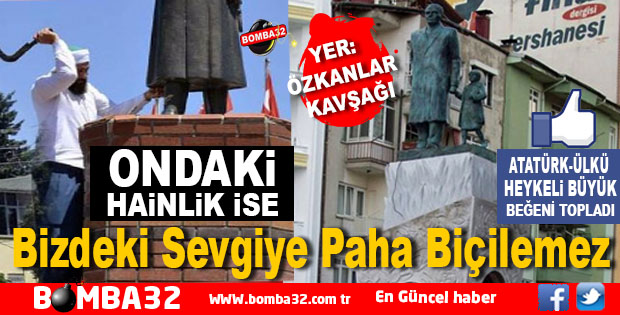 İŞTE ISPARTA'DA ATATÜRK SEVGİSİ