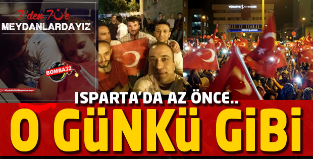 İŞTE MİLLET İŞTE MEYDAN!