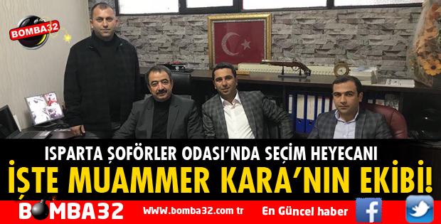 İŞTE MUAMMER KARA'NIN EKİBİ!