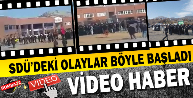 İŞTE O OLAYLARIN BAŞLAMA ANI !