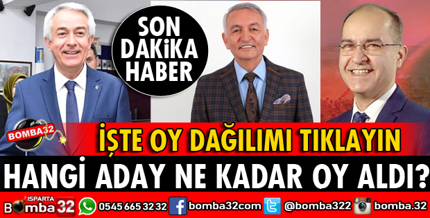 İŞTE PARTİLERİN ALDIĞI OY