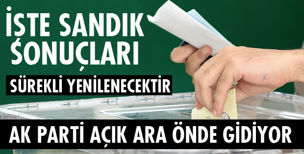 İŞTE SON DURUM!
