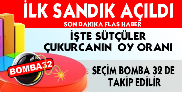 İŞTE SONUÇLAR