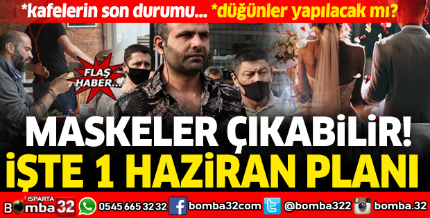 İşte Türkiye'nin 1 Haziran planı
