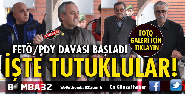 İŞTE TUTUKLULARIN FOTOĞRAFLARI