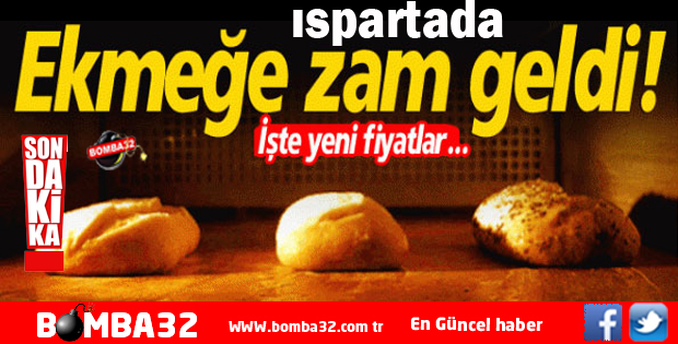 İŞTE YENİ EKMEK FİYATLARI