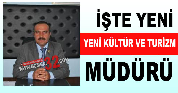İşte Yeni Kültür ve Turizm Müdürü