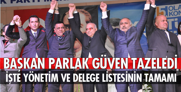 İŞTE YÖNETİM VE DELEGE LİSTESİ