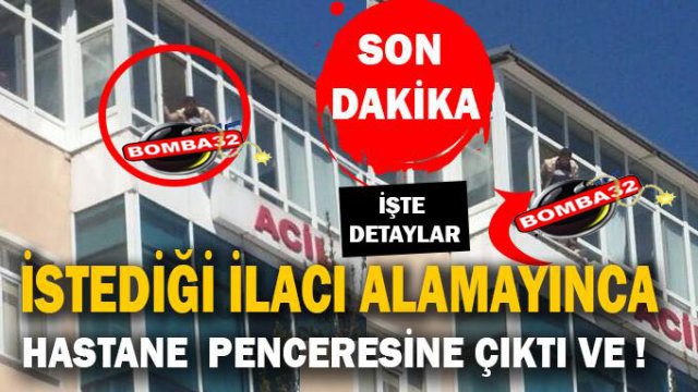 İSTEDİĞİ İLACI ALAMAYINCA OLANLAR OLDU