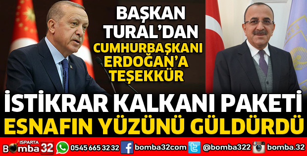 İSTİKRAR KALKANI PAKETİ ESNAFIN YÜZÜNÜ GÜLDÜRDÜ