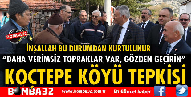 İSTİMLAK, KÖYLÜNÜN AĞZINA KOYACAĞI LOKMAYI AĞIZINDAN ALMAKTIR