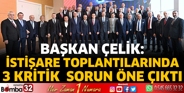 İstişare toplantılarında 3 kritik sorun öne çıktı