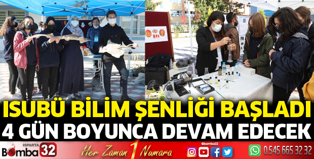 ISUBÜ Bilim Şenliği Başladı