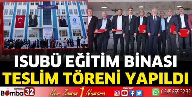 ISUBÜ Eğitim Binası açıldı