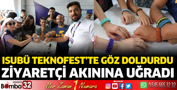 ISUBÜ, Teknofest’te göz doldurdu