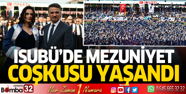 ISUBÜ’de Mezuniyet Coşkusu Yaşandı