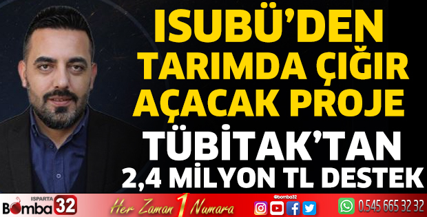 ISUBÜ’den tarımda çığır açacak proje